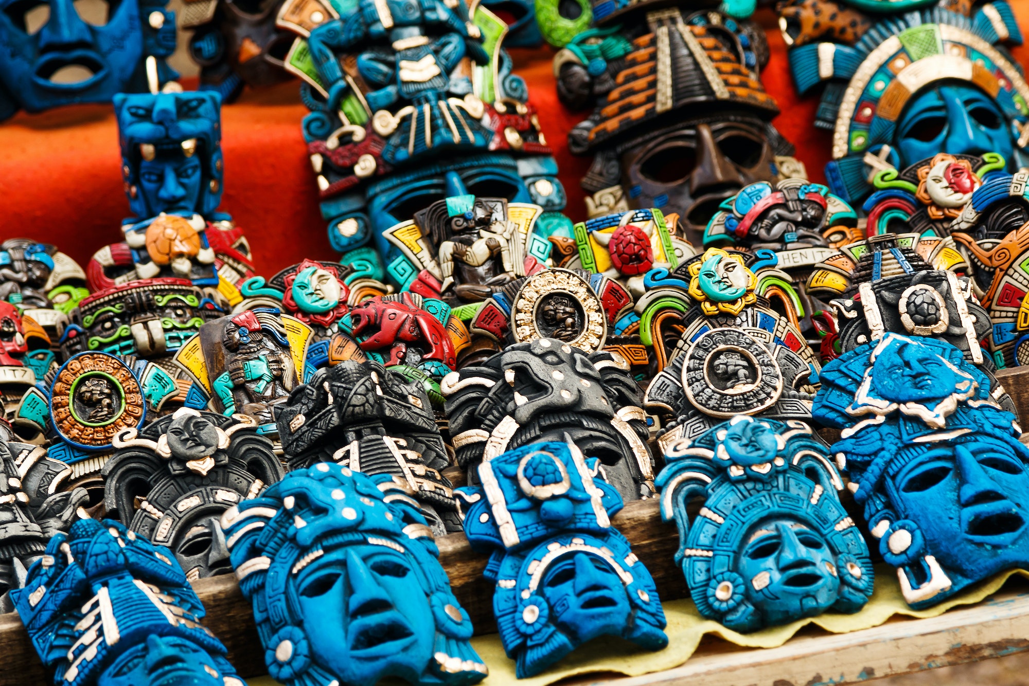 Décoration aztèque: un voyage a Mexique