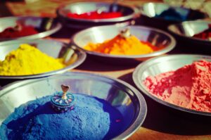 Kumkum powder, India